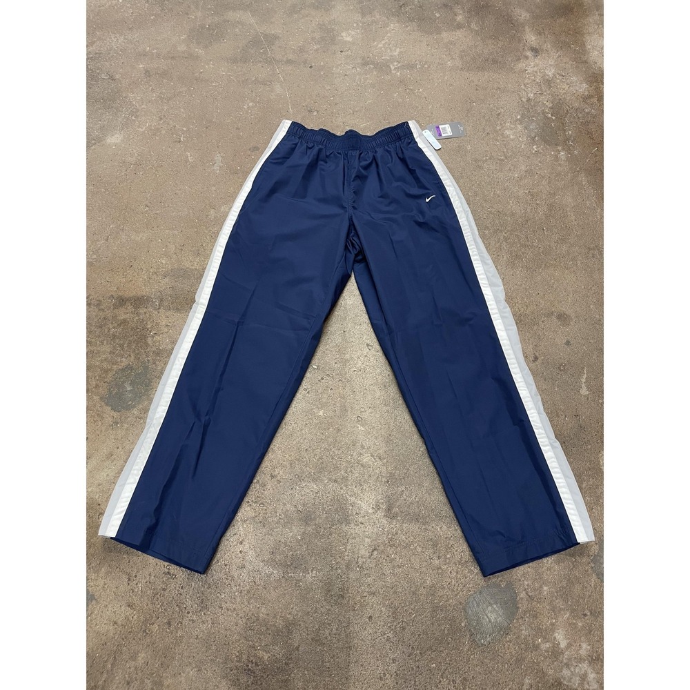 Vintage Nike Swim Tear-Away Track Pants Mens XXL Blue White 00s N56358 FG341